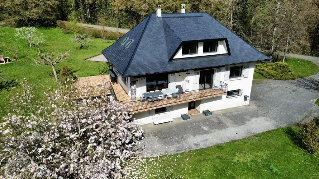 vue de la maison