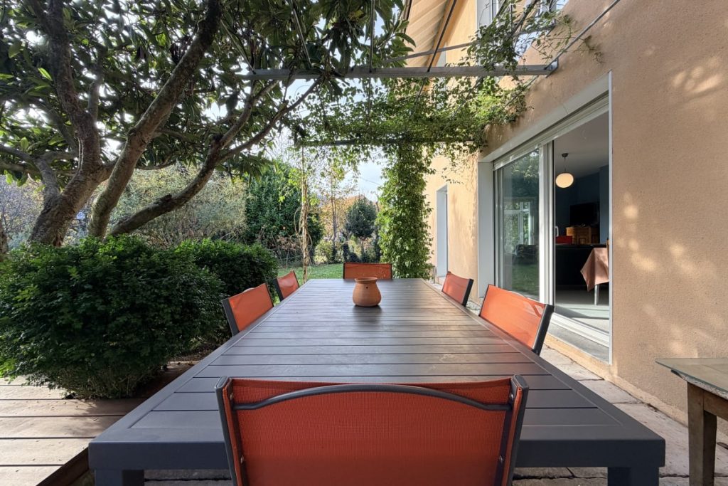 T3 rez-de-jardin vue de la terrasse